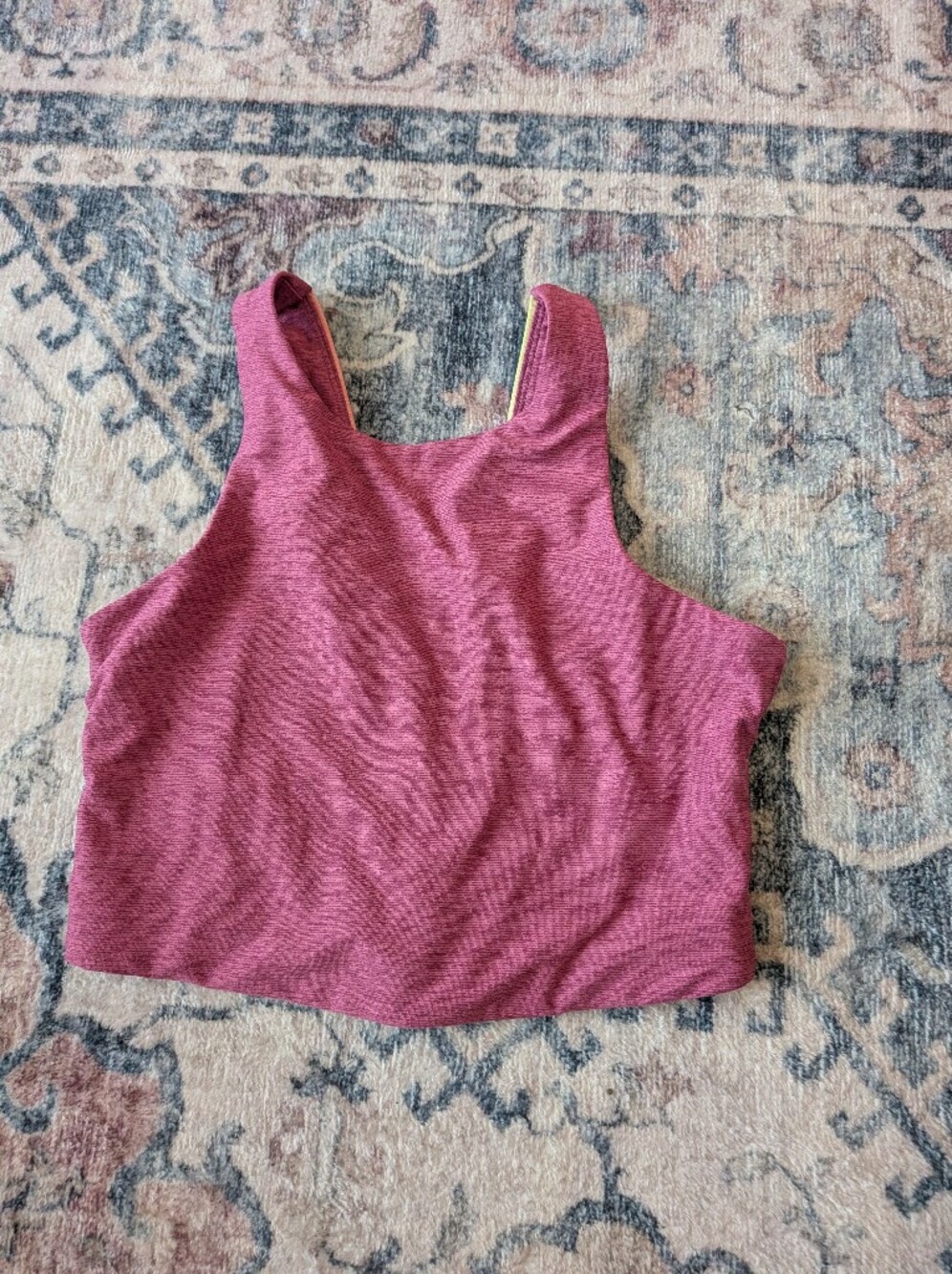 Outdoor Voices Scoop Neck Tank Top - Roseberry